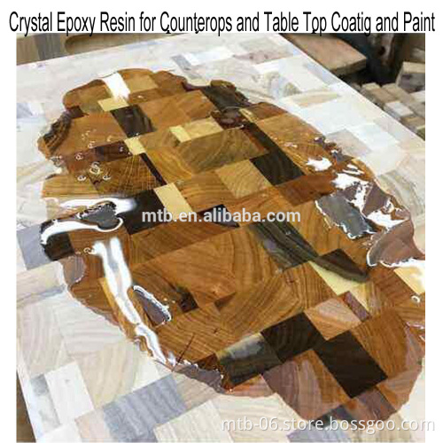 Epoxy Resin for Wood Table and Furnitures Coating and Painting